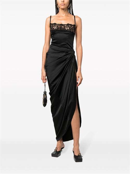 LA SAUDADE LONGUE BRODÉE DRESS