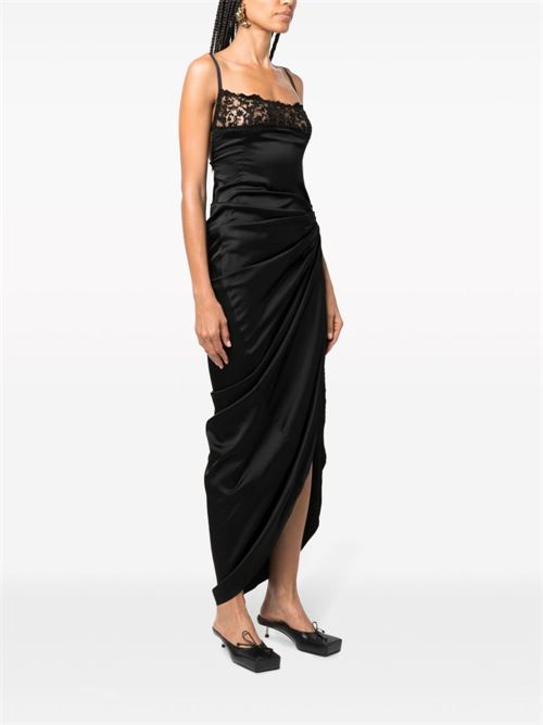 LA SAUDADE LONGUE BRODÉE DRESS
