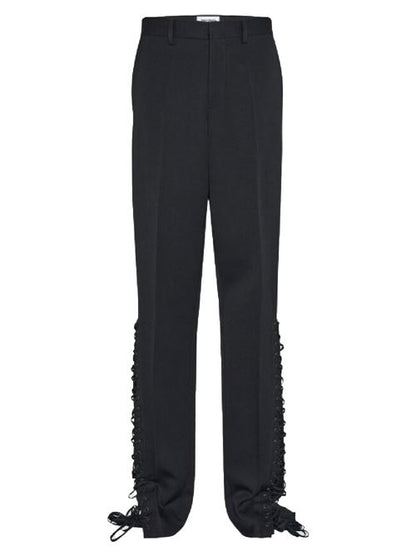 WOOL TAILORED TROUSERS