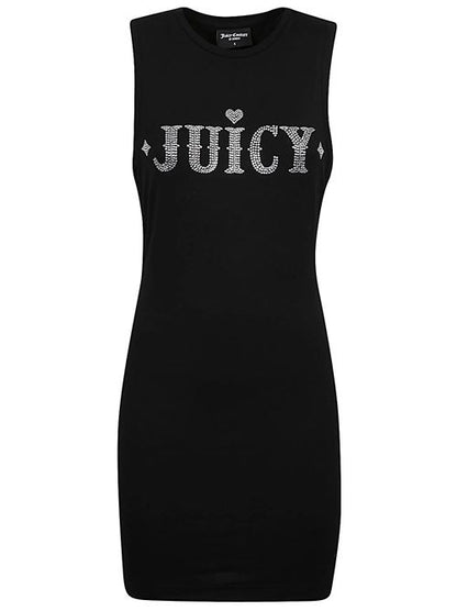 LOGO COTTON MINI DRESS