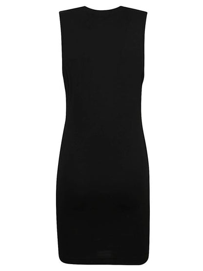 LOGO COTTON MINI DRESS