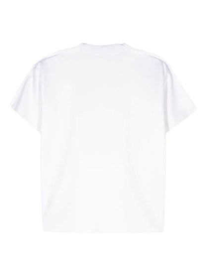 OPNE-KNIT CREWNECK T-SHIRT