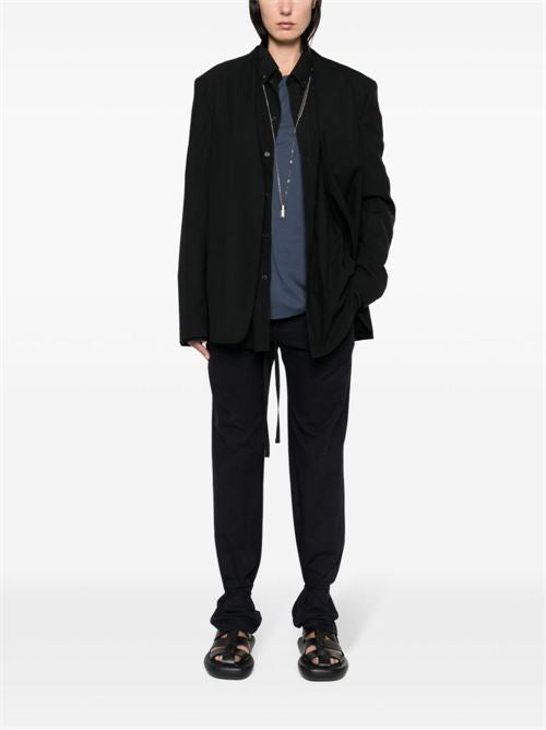 COTTON DRAWSTRING TROUSERS
