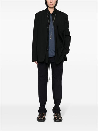 COTTON DRAWSTRING TROUSERS