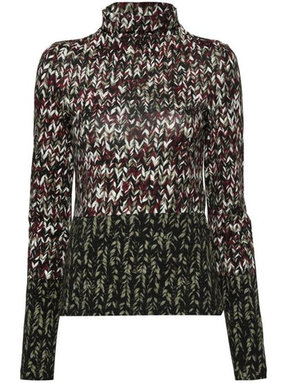 JERSEY TURTLENECK SWEATER