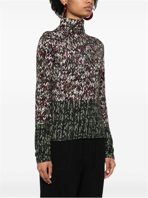 JERSEY TURTLENECK SWEATER