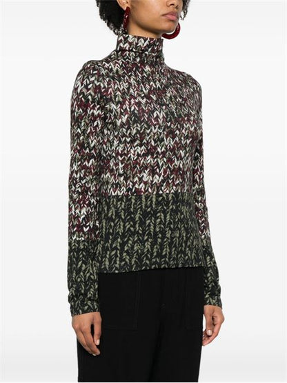 JERSEY TURTLENECK SWEATER