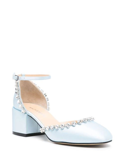 AUDREY SATIN PUMPS