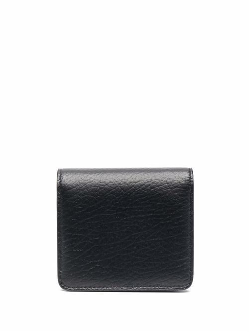 FOUR STITCHES LEATHER WALLET ON CHAIN