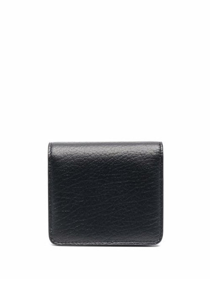 FOUR STITCHES LEATHER WALLET ON CHAIN