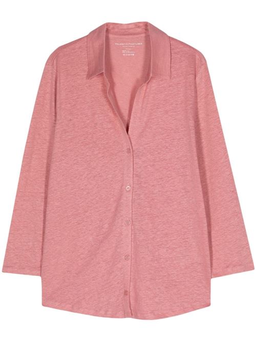 3/4 SLEEVE LINEN SHIRT