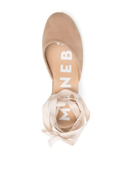 HAMPTONS SUEDE LOW WEDGE ESPADRILLES