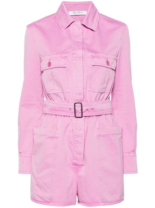 COTTON SHORT JUMPSUIT