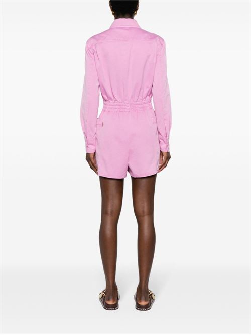 COTTON SHORT JUMPSUIT