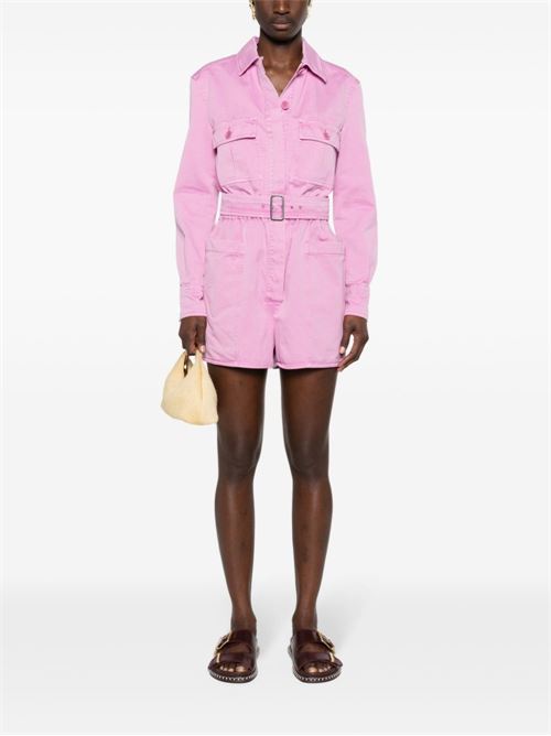 COTTON SHORT JUMPSUIT