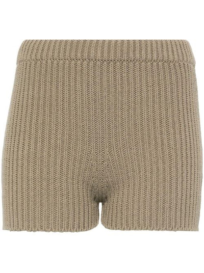 COTTON KNITTED SHORTS