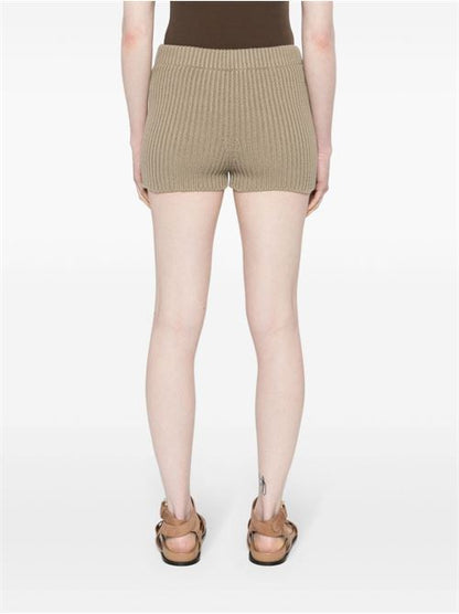 COTTON KNITTED SHORTS