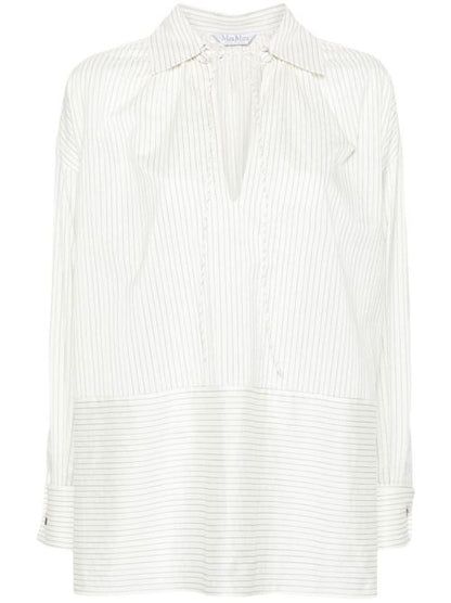 COTTON AND SILK BLEND TUNIC