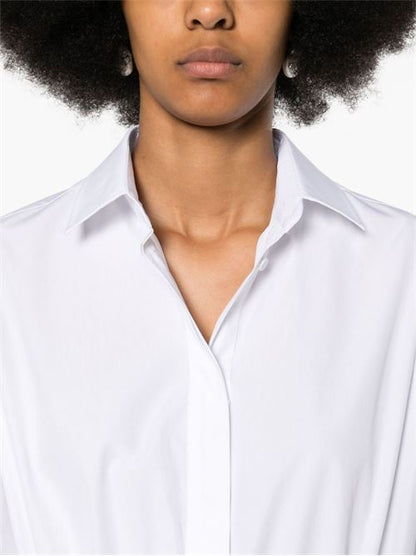 COTTON MIDI SHIRTDRESS