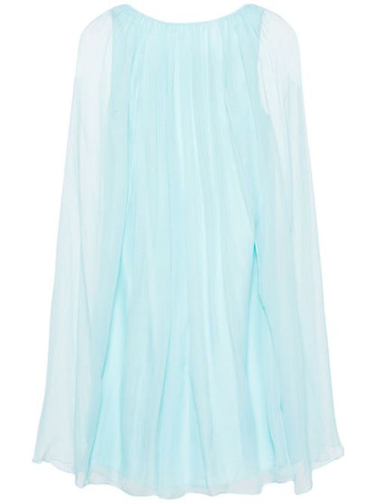 SILK MIDI DRESS