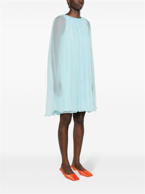 SILK MIDI DRESS
