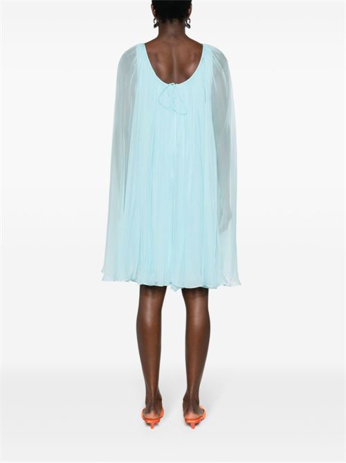 SILK MIDI DRESS