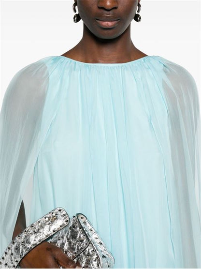 SILK MIDI DRESS