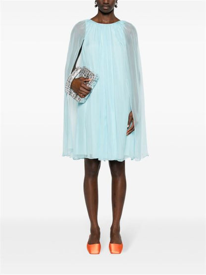 SILK MIDI DRESS