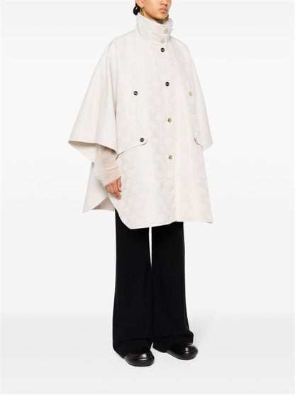 HIGH-NECK CAPE