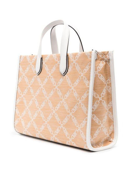 GIGI RAFIA LARGE TOTE BAG