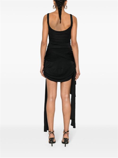 DRAPED MINI DRESS