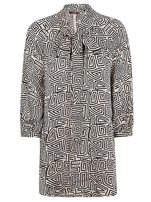 PRINTED SILK SHIRT