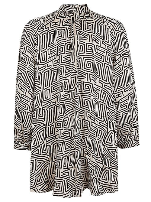 PRINTED SILK SHIRT