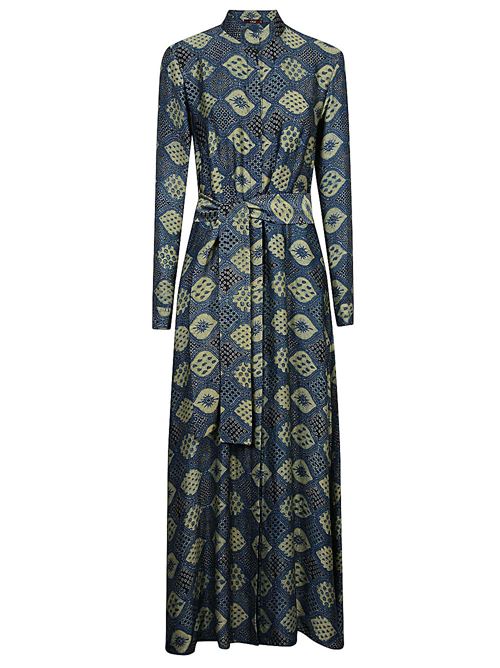 PRINTED SILK DRESS