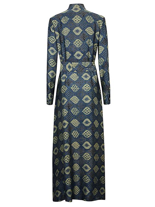 PRINTED SILK DRESS