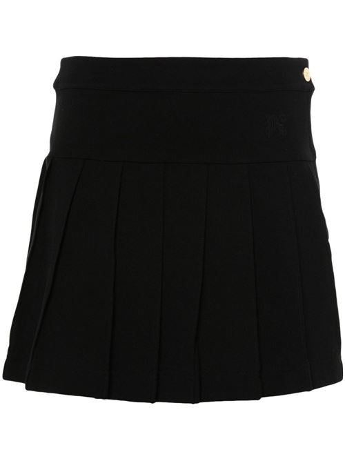 MONOGRAM PLEATED SKIRT
