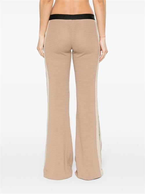 LOGO TAPE KNITTED TROUSERS