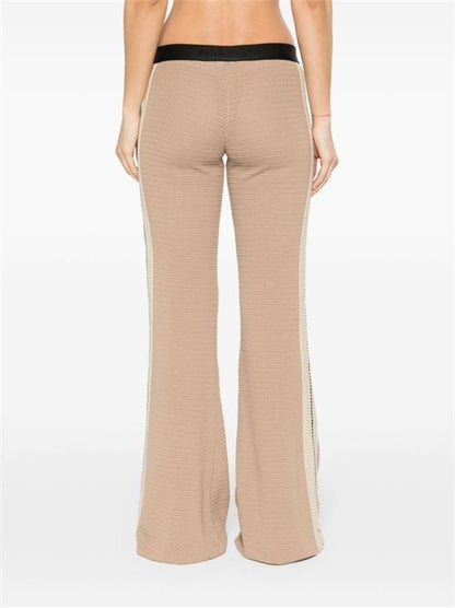 LOGO TAPE KNITTED TROUSERS