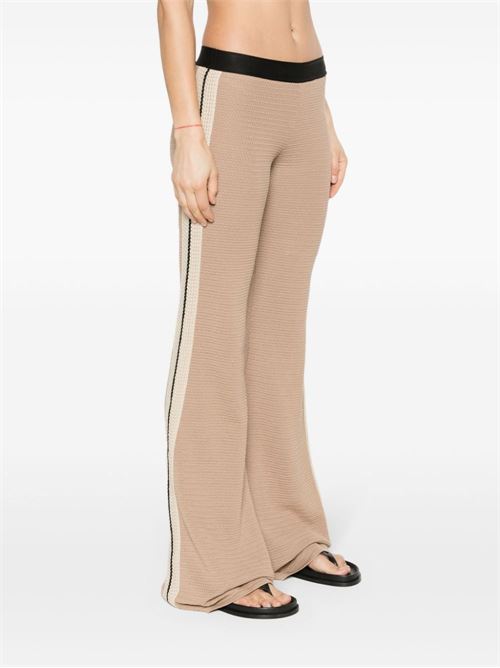 LOGO TAPE KNITTED TROUSERS