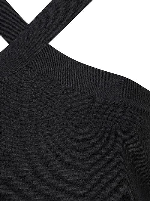 VISCOSE BLEND DRESS
