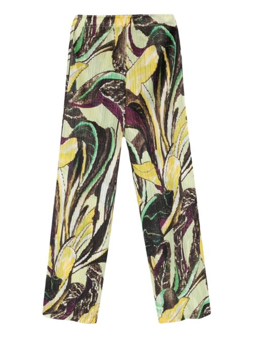 PLEATED CROPPED TROUSERS