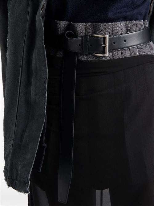 GEORGETTE MIDI SKIRT