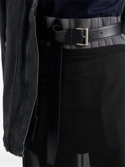 GEORGETTE MIDI SKIRT