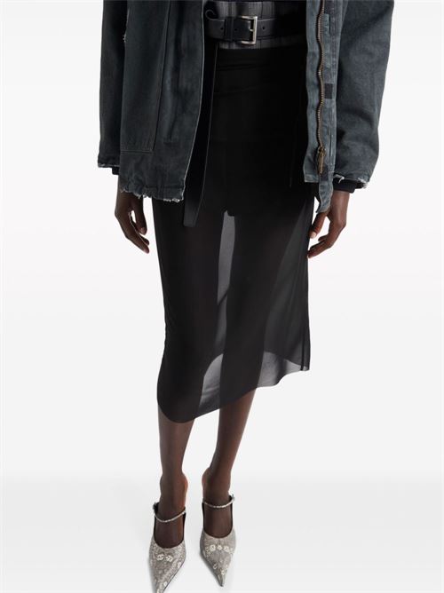 GEORGETTE MIDI SKIRT
