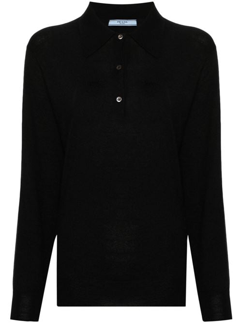 CASHMERE POLO SHIRT