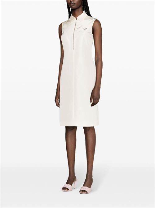 SILK MIDI POLO DRESS