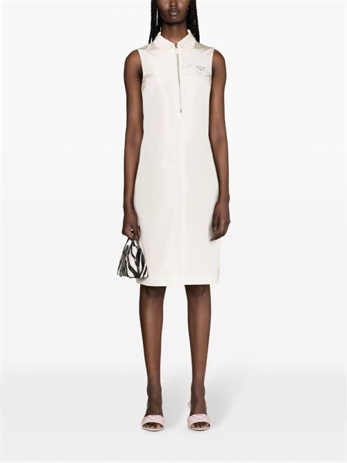 SILK MIDI POLO DRESS