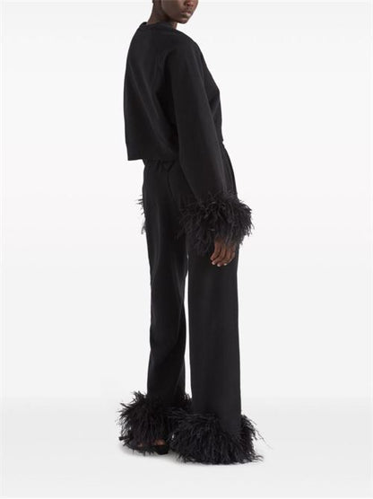 FEATHERED SWEATPANTS