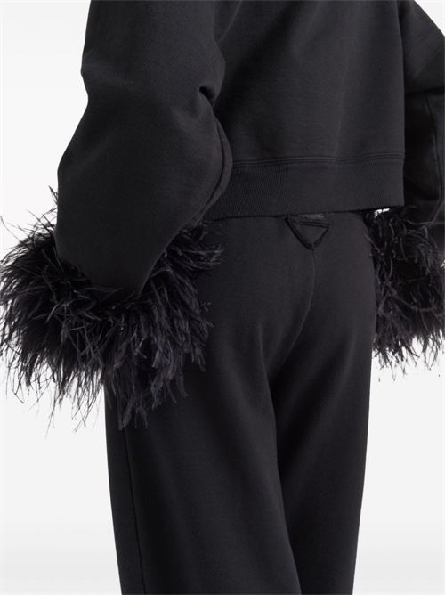 FEATHERED SWEATPANTS