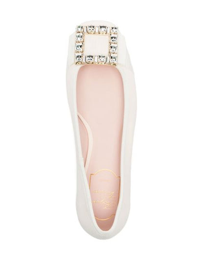TRÈS VIVIER LEATHER BALLET FLATS